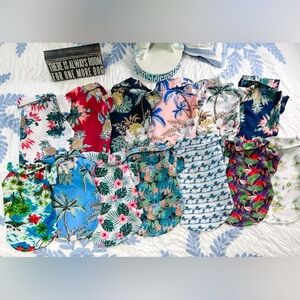 Hawaiian Pet Shirt / Pet Clothing / Hawaiian Dog Shirt /Aloha Hawaii Shirt/ NEW